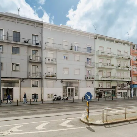 Casa Boma Lisboa - Sea View With Private Sunny Terrace - I * 알제스