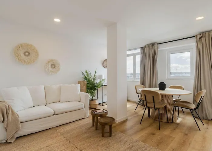 Casa Boma Lisboa - Sea View With Private Sunny Terrace - I * 알제스